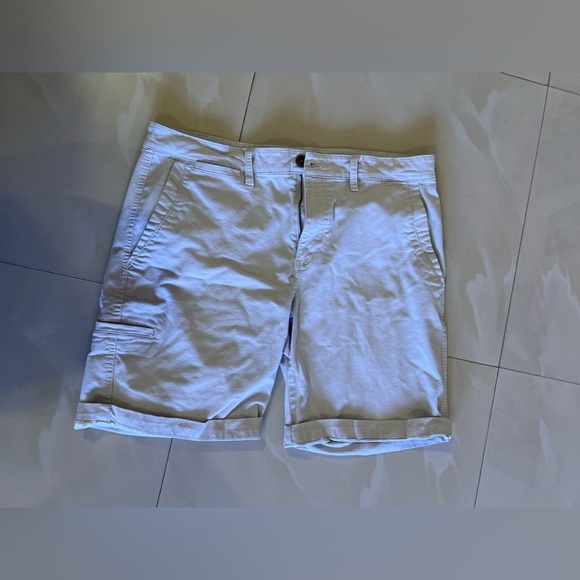 Original WEATHERPROOF VINTAGE Men's SHORTS 36 W Stretch Cargo Beige - Picture 8 of 15